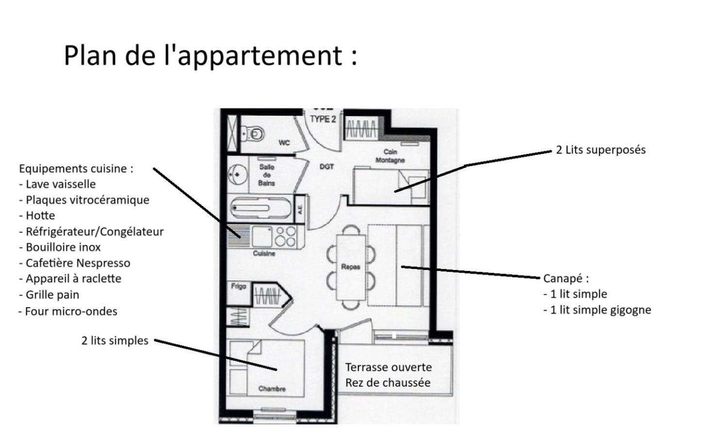 Le Hameau Spa & Piscine Appartement 2 Pieces 6Pers By Alpvision Residences Orelle Exteriör bild
